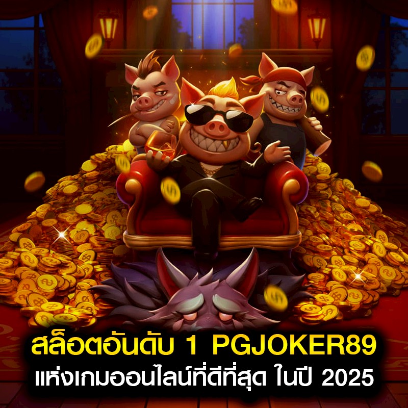 สล็อตอันดับ 1 PGJOKER89 แห่งเกมออนไลน์ที่ดีที่สุด ในปี 2025